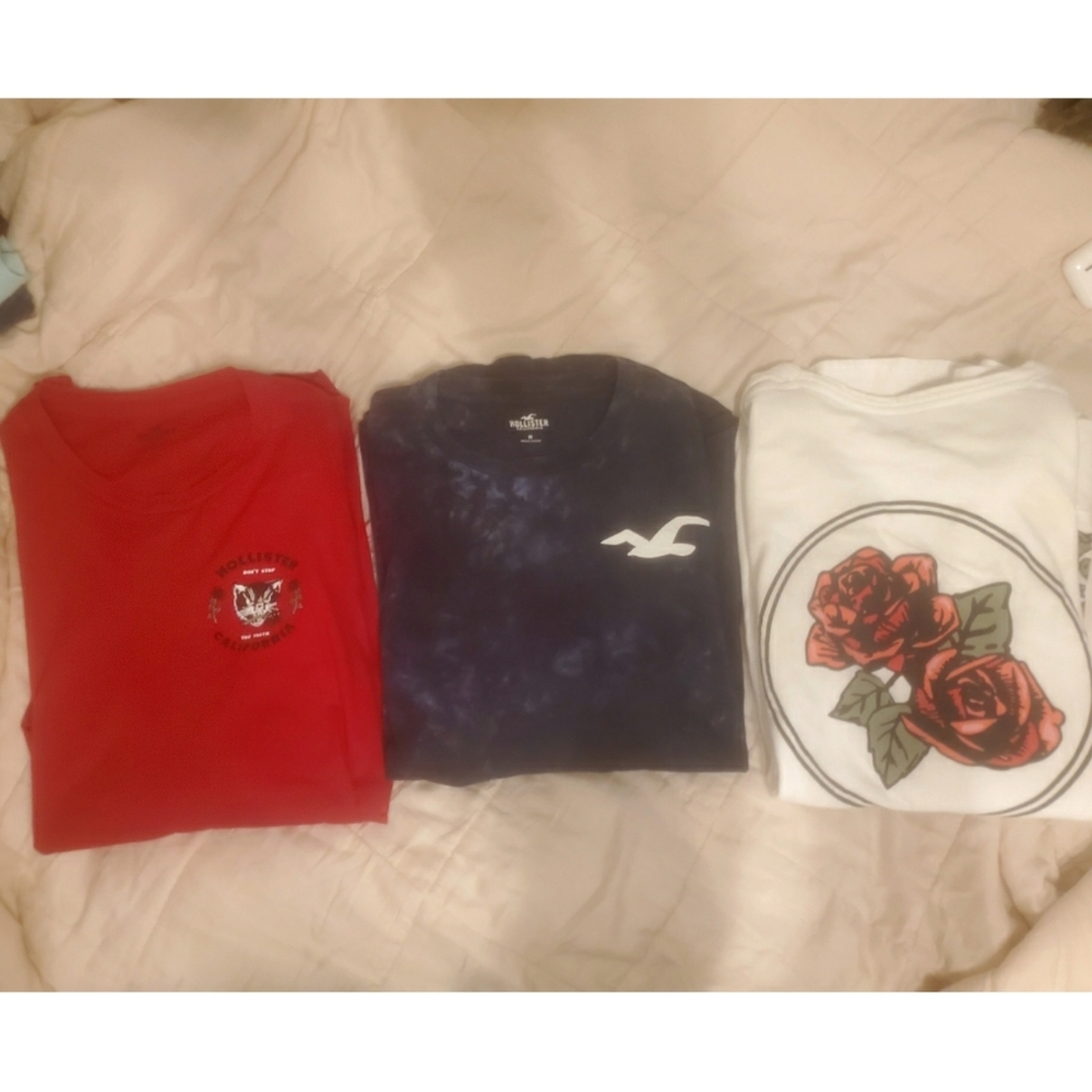 Hollister long sleeve bundle